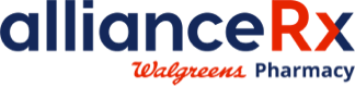 allianceRx logo, Walgreens Pharmacy