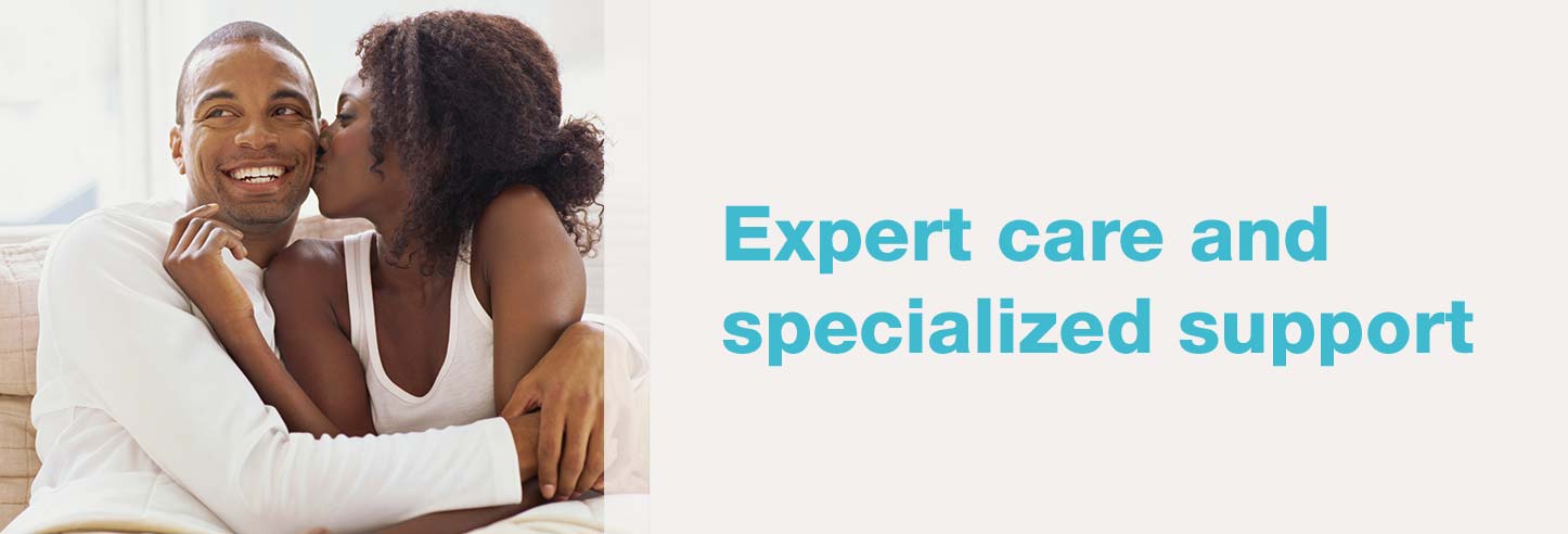 Expert care and specialized support