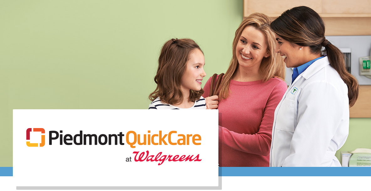 Piedmont QuickCare Clinic at Walgreens