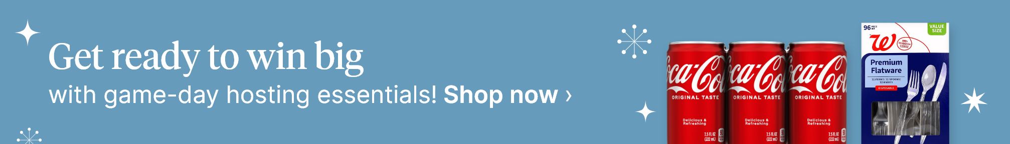 Get ready to win big with game-day hosting essentials! Shop now.